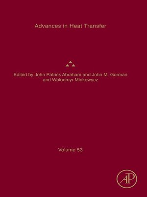 cover image of Advances in Heat Transfer